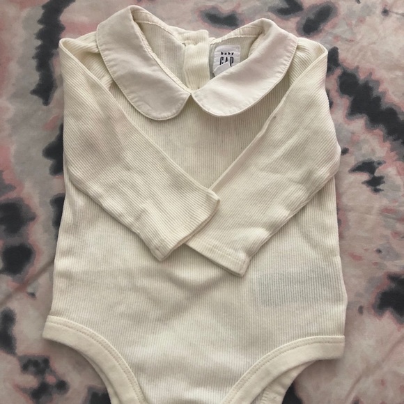 Collared & Textured Bodysuit. - Picture 2 of 3